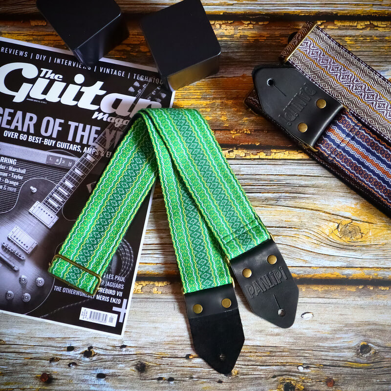 PANLIPI LILAKTOB Kalinga Guitar Strap for Electric Guitar Acoustic