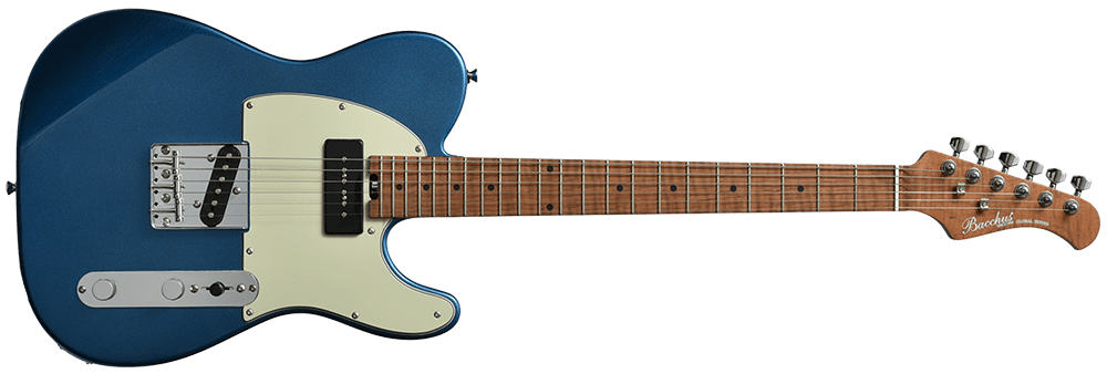 BACCHUS GLOBAL SERIES TACTICS-STD/RSM LPB ELECTRIC GUITAR - Heart 