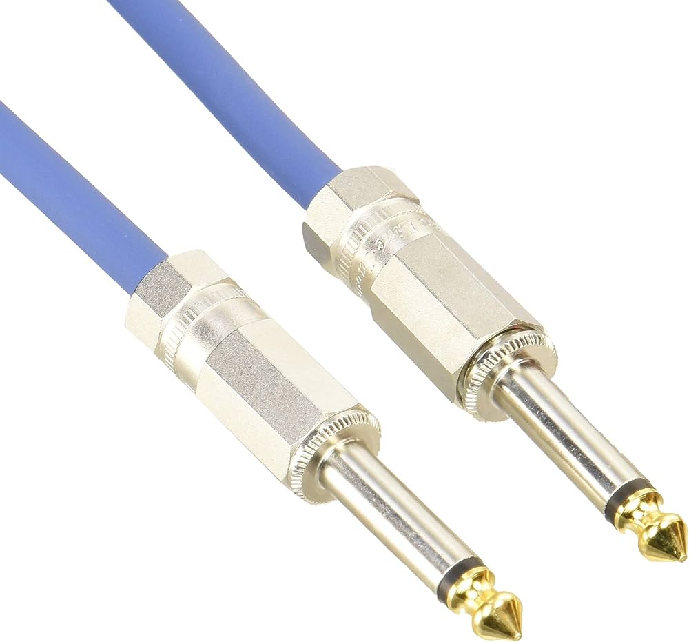 LIVELINE Japan LESTAGE Series Cable 5m (Straight), BLUE Guitar Cable